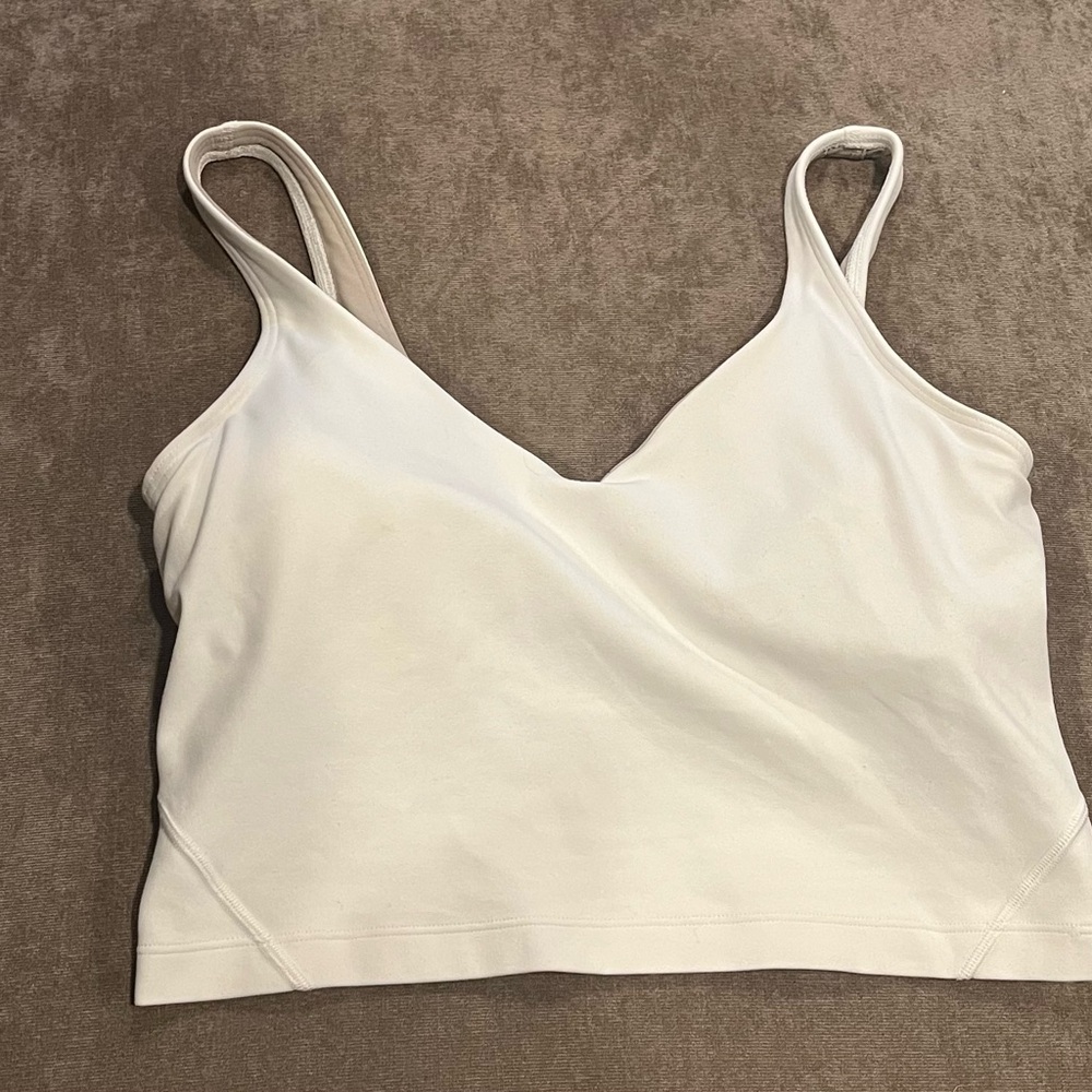 Lululemon Women's Align Tank, White, Size 6